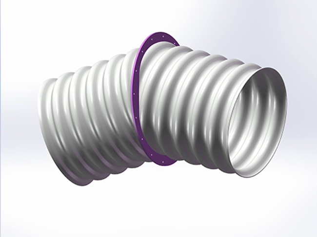 波纹钢弯头结构