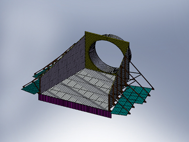装配式波纹钢洞口