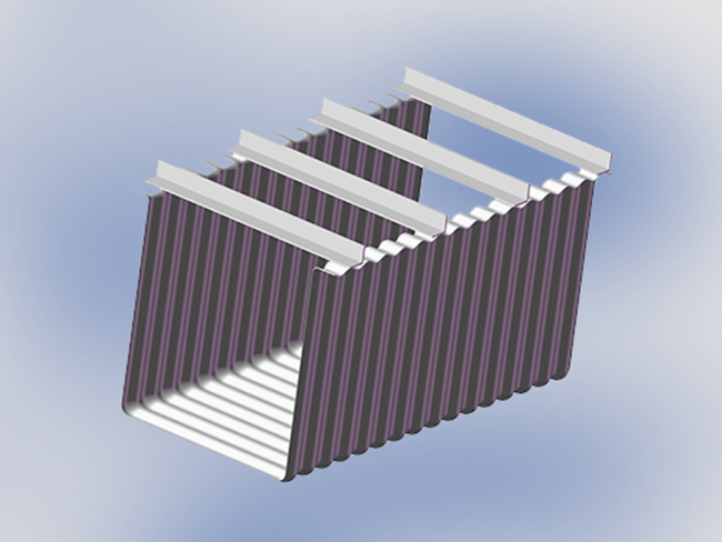 波纹钢板输水渠